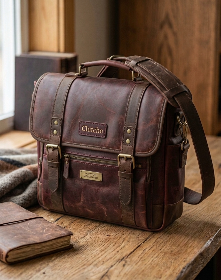 Preston Flap Messenger Bag - view 1