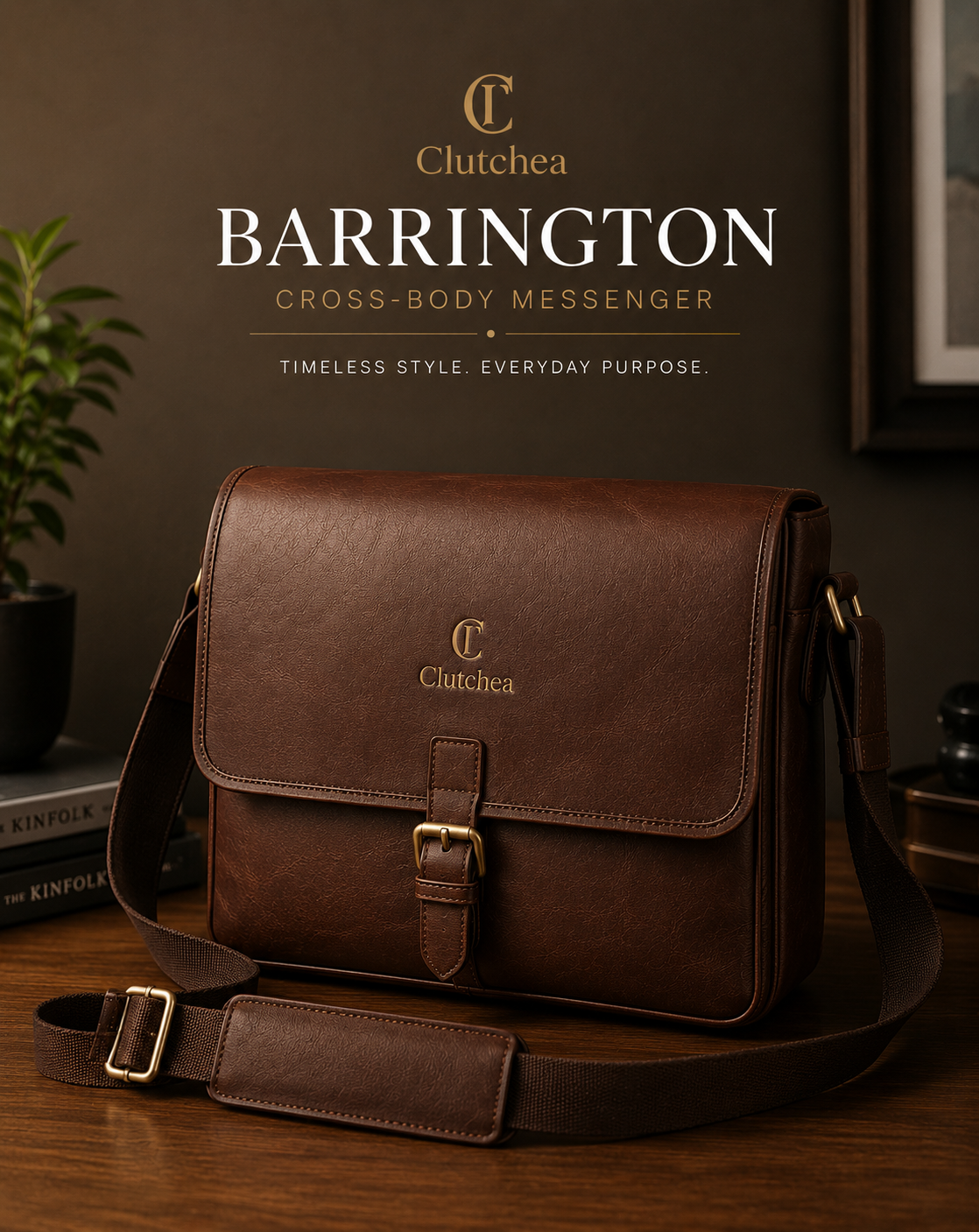 Barrington Cross-Body Messenger - view 1