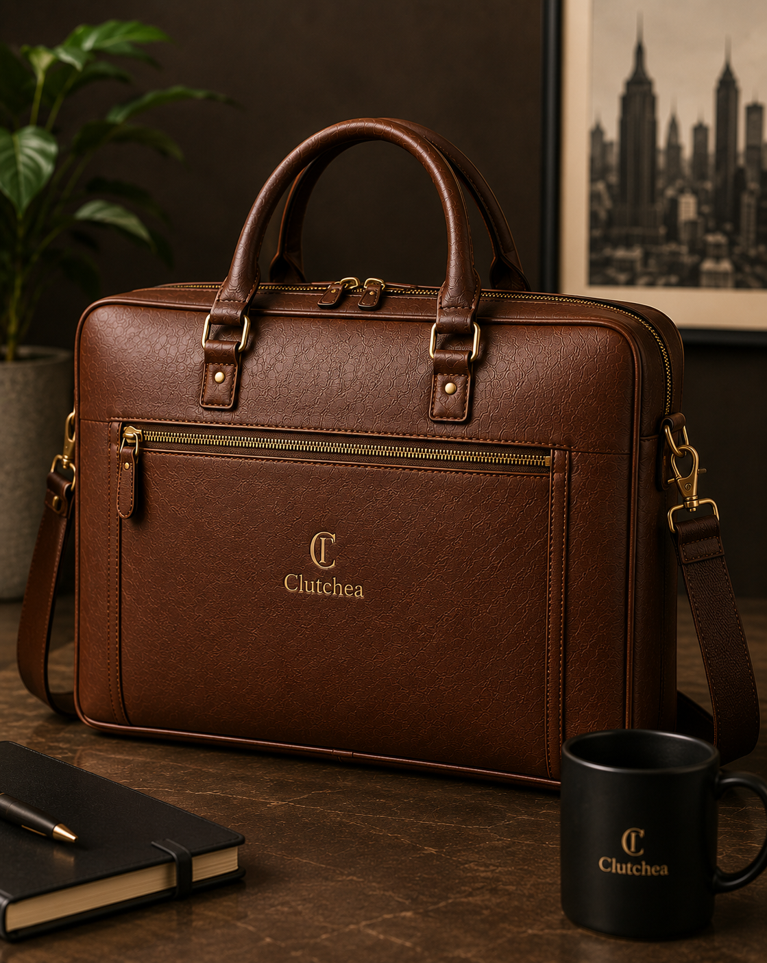 Kensington Structured Briefcase - view 1